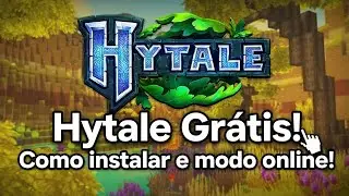 Hytale Gr&aacute;tis! Como Instalar e Jogar Modo Online (Tutorial Completo) #hytaleGratis #HytaleOnline 