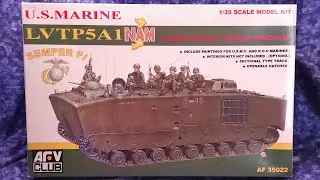 You will never believe what's in the AFV Club LVTP5 A1 box.