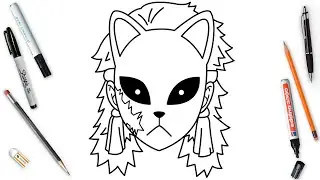How To Draw Sabito Easy Step By Step | Demon Slayer Anime Drawing Tutorial