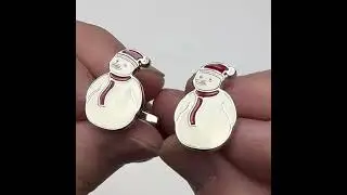 Cufflinks Holiday Cheer Work Party Jewelry Christmas Cuff Links #christmas #cufflinks #giftsfordad