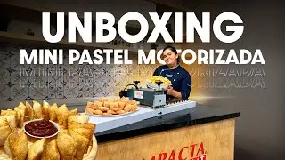 Unboxing Mini Pastel Motorizada: Conhe&ccedil;a a M&aacute;quina Que Produz Mini Past&eacute;is Sozinha!