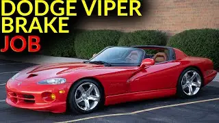 Gen 2 Dodge Viper Brake Job - EBC Redstuff Ceramic Brake Pads