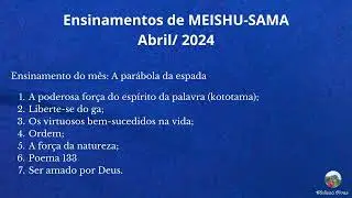 Áudio Ensinamentos de Meishu-Sama - ABRIL/ 24