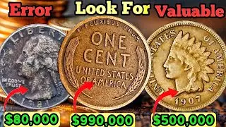 Do You Have These Ultra Rare Coins&ndash; Have A Lot Of Money in United States/ This is type of error #3