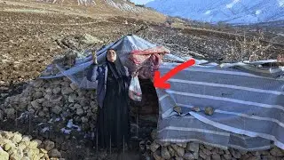 Брошенная семьей: Мать борется за выживание одна в горах