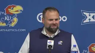 Kansas OC Andy Kotelnicki on what's next for KU's offense & moving forward without Daniel Hishaw Jr.