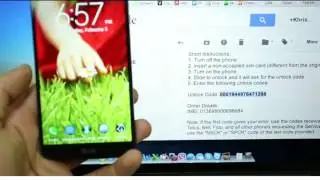 Unlock BlackBerry Priv Tutorial - Unlock Code