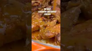 The best southern smothered chicken 😮&zwj;💨