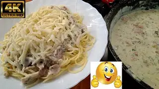 Csak só és bors+ minőségi alapanyagok és máris kaptunk egy isteni tejszínes spagettit 😉