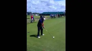 Robert Allenby driver swing Open 2012