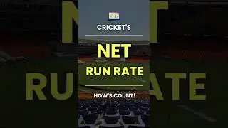 NRR Rule in Cricket | cricket metrics | nrr calculation