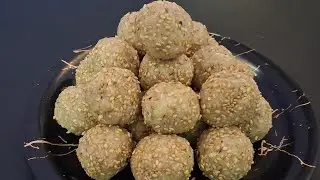 Makar Sankranti Special😱 Healthy and Delicious Til Coconut Laddu 