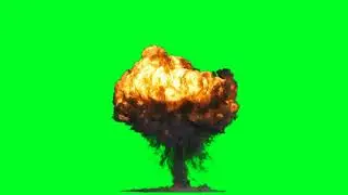 Bomb Blast Green Screen Realistic Bomb Blast Effect Video || Explosion Best  || Blast