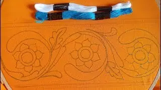 ঐতিহ্যবাহী গ্রামবাংলার নকশীকাঁথা সেলাই-117, Traditional Nakshi Kantha Design Embroidery Tutorial