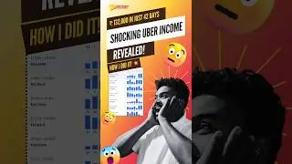 Shocking Uber Income Revealed! | I Earned ₹132,000 in JUST 42 Days! 🚗💰