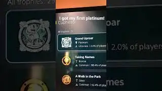 Cuphead Platinum!