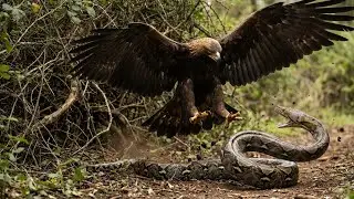Rescue | Brave Monkey Saves an Eagle Nest  - Battle Against a Giant Python  | Animal Rescue