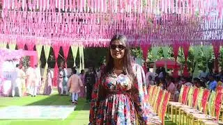 Wedding Anchor Mumbai - Anchor Megha Kedia for high profile Wedding Carnival (Snippet)