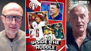 Jayden Daniels STARS on Wildcard Weekend, NE Patriots hire Mike Vrabel | Inside the Huddle