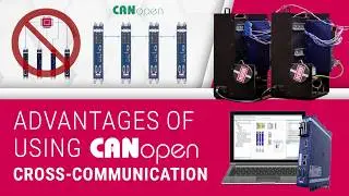 The Advantages of using CANopen Cross-communication in KEB VFDs