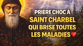 🔥 PRI&Egrave;RE CHOC &Agrave; SAINT CHARBEL POUR BRISER LA SOUFFRANCE ET LE D&Eacute;SESPOIR ✨