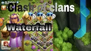 CLASH OF CLANS WATERFALL😲😲😲