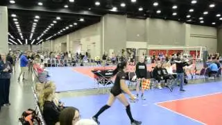 K2 Adidas Jota 2017 Season: 4/9/17 JVA World Challenge, quarterfinal vs. TAV 18 Black