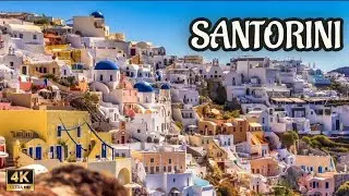 Santorini, Greece 🇬🇷 | The Jewel of the Aegean | 4K Cinematic Travel Video