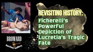 Revisiting History:Ficherelli's Powerful Depiction of Lucretia's Tragic Fate#arthistory #arttok #art