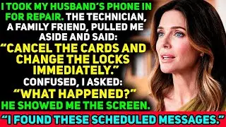 I TOOK MY HUSBAND&rsquo;S PHONE FOR REPAIR &mdash; The Tech Said, &ldquo;CANCEL Your Cards and CHANGE The Locks.&rdquo;...