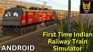 First time play Indian railway train simulator nmn gaming 😍| irts game