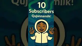 Not 10K. Just 10. And that&rsquo;s enough. #TundraTales #10Subscribers #SmallCreatorBigHeart