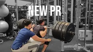 My Leg Workout (HUGE SQUAT PR) l Intensity day I #AnotherDayAnotherPR Series