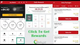 How To Get Free Jazz Internet MBs - How To Use Jazz World App