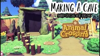 Making A Cave - Animal Crossing New Horizons - Super Chilled - Island Ideas & Inspos