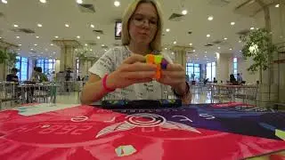 3x3 11.08 average. 2nd place in final!! || Meeting of speedcubers