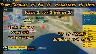 Team Tamilas #4 | comeback | megastars Domination | TT vs MGzeD | #pmpl #pmco #TT #MEGASTARS #PMWL