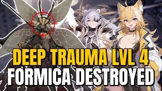 Последний босс 4-го уровня Deep Trauma сокрушён! Команда Magna Khalipe Mika 【Chaos Zero Nightmare】