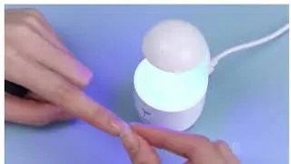 TOMICCA Short Almond Gel Nail Tips