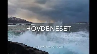 Heavy sea at Hovdeneset, Husev&aring;g&oslash;y
