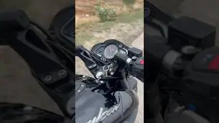 Pulsar NS 160 ka stock exhaust sound check ✅ #sound #exhaustsound #pulsarns160 #bajajpulsar #ns160