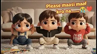 Baby Song😱😍  Masi Maaf Karo Na 🥺 | Kids Emotional Song