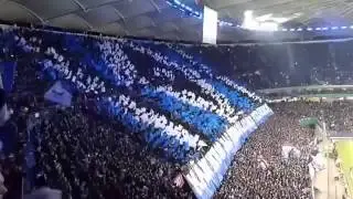 Ultras -  Choreography - HSV Fans Hamburg vs Bayern Munich
