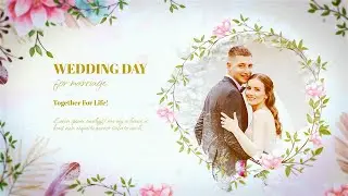 Wedding Couple Slideshow Video - After Effects Template