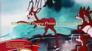 6th Annual Poppy Piano Christmas Eve
