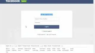 How to make facebook login page using HTML5 and CSS