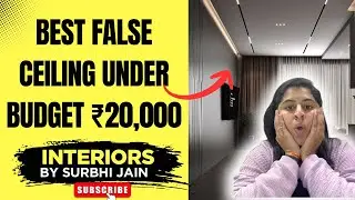 ₹20,000 के अंदर Best False Ceiling | Low Budget Ceiling Design for Indian Homes