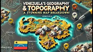 Venezuela's Geography & Topography: A Stunning Map Breakdown! / Venzuela Map