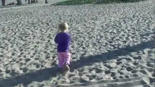 Running on Venice Beach