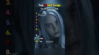 Top 10 Sad Songs (part 6) #sadsong #viral #music #song #shorts #anotherlove #kamin #bts